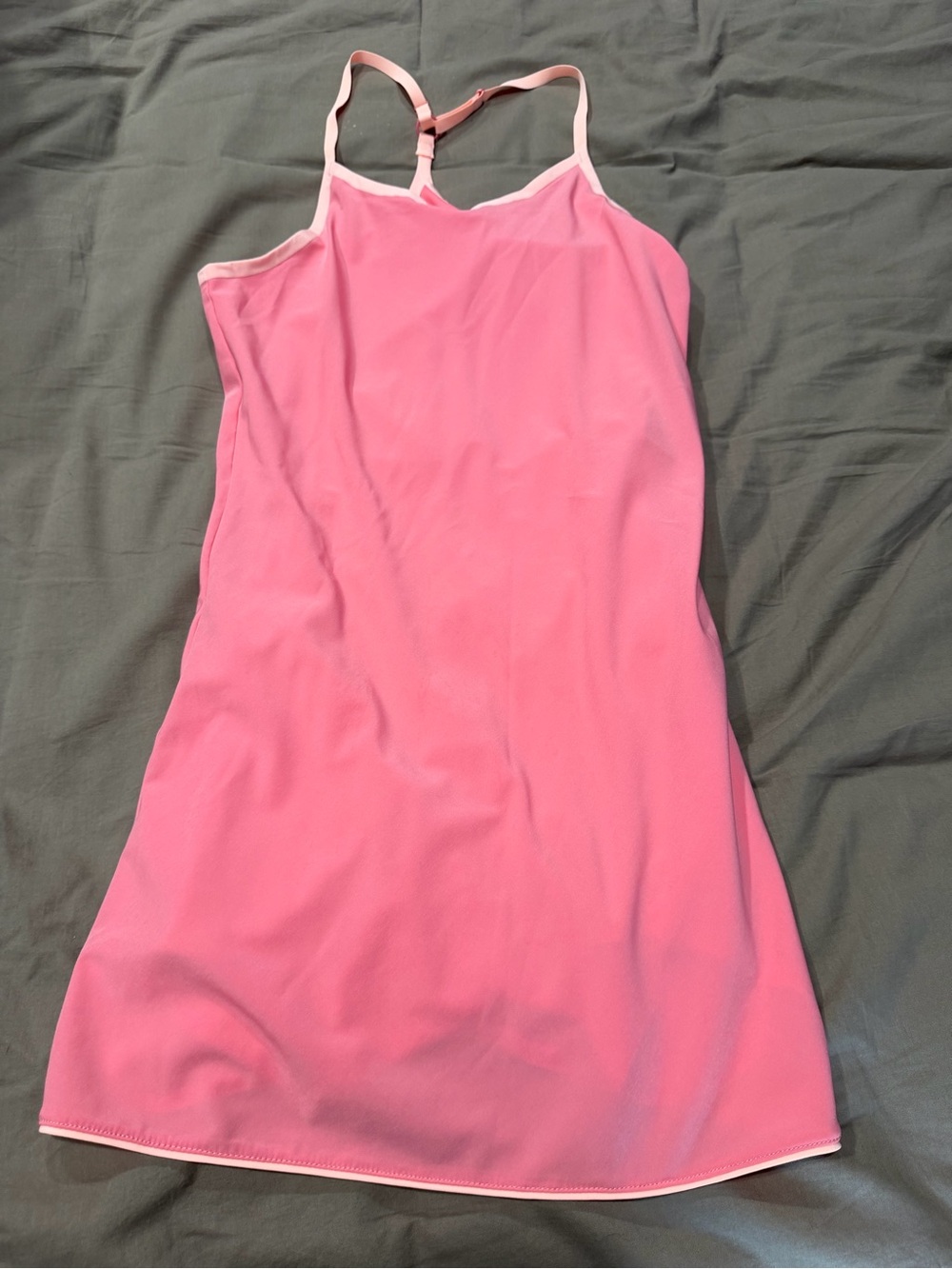 Outdoor Voices Pink Racerback Slip Dress
